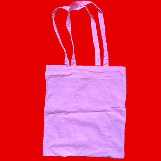 Spiral Star Tote Bag - Pink