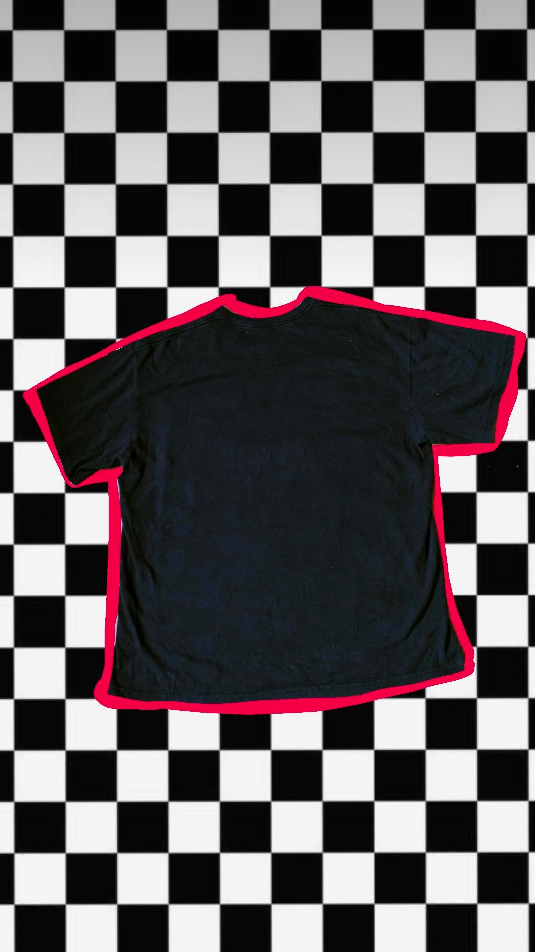 UNISEX Manga checker unisex top- M