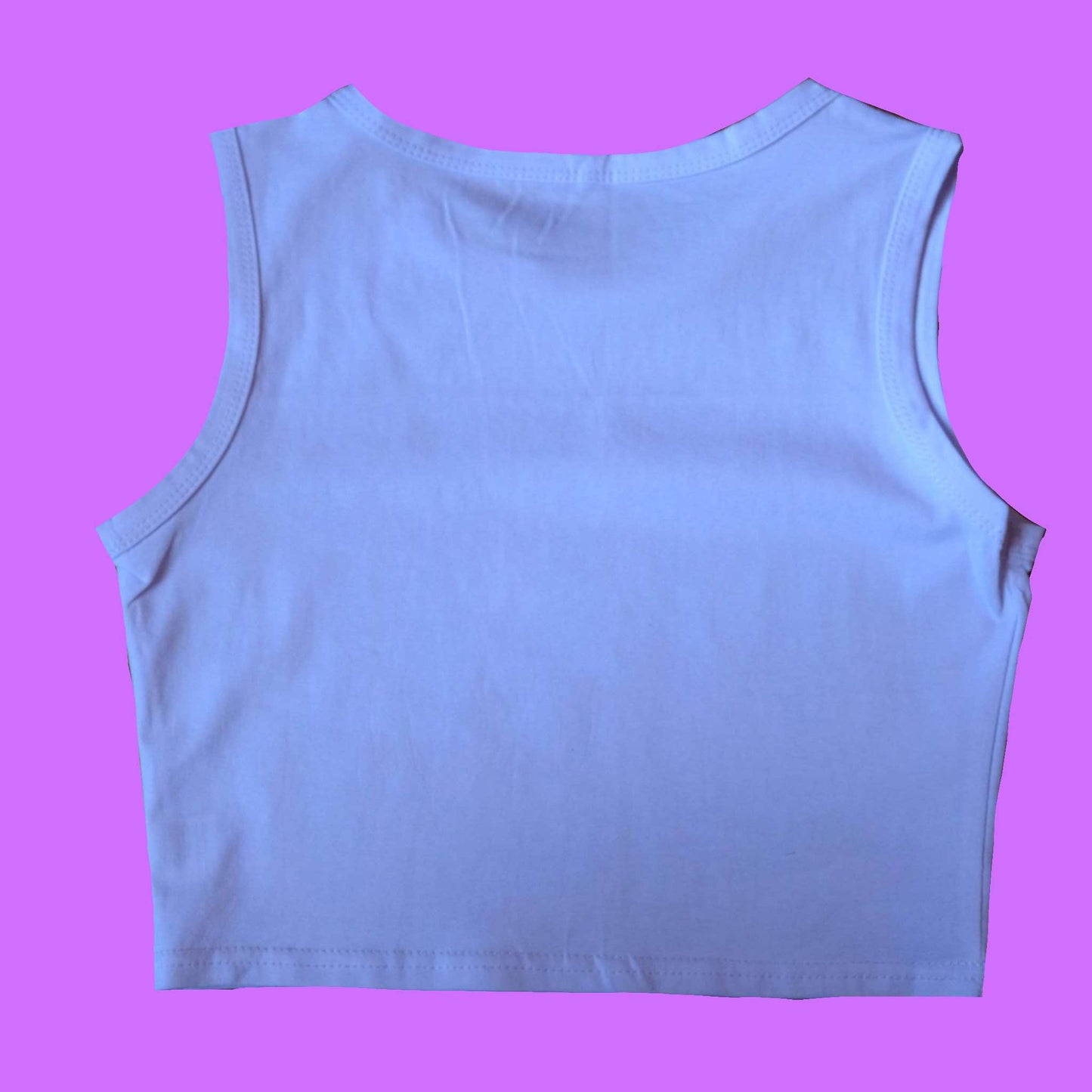 Printed vest top bow sample- S/M 8-12