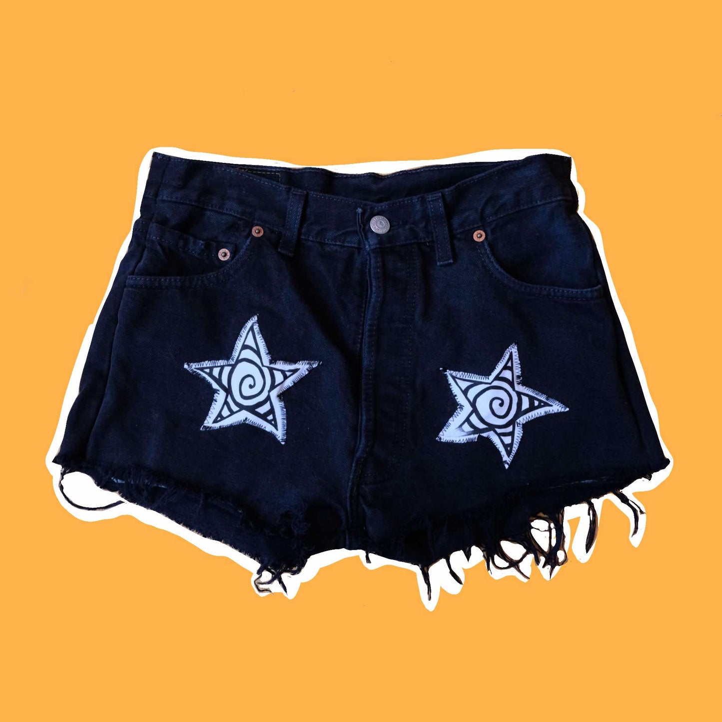 Reworked Spiral star shorts 6- 8