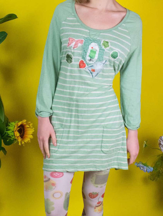 Lucky Day stripe dress- 12-14