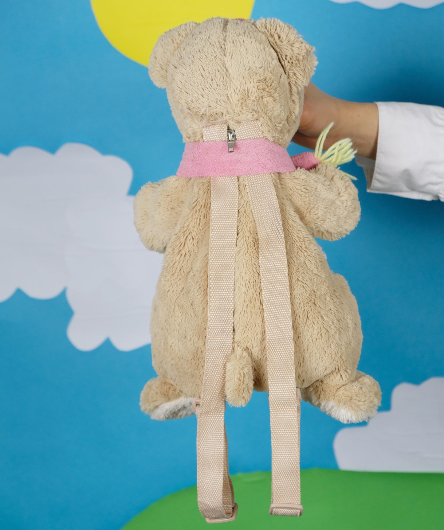 Vintage 90's teddy backpack