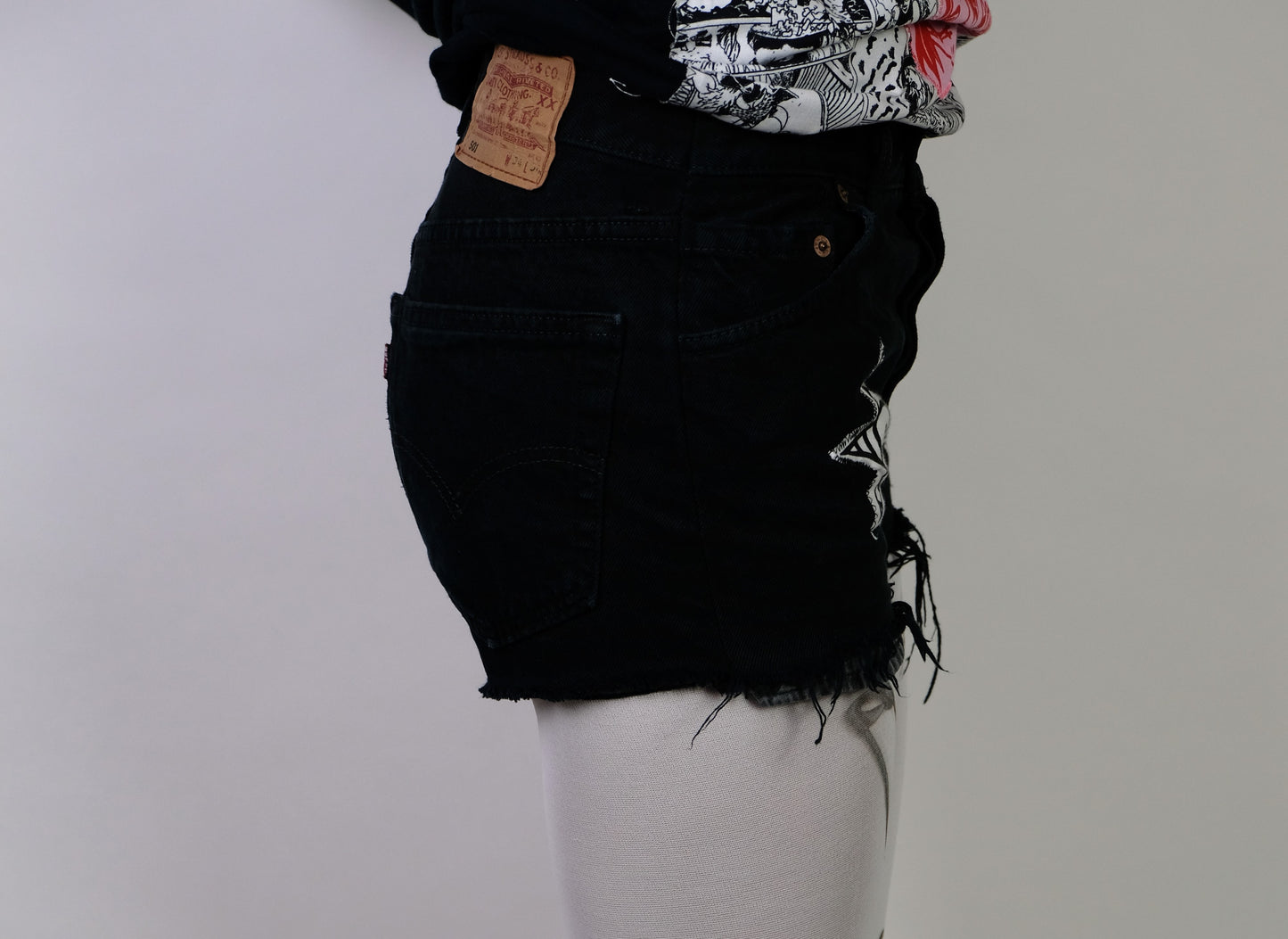 Reworked Spiral star shorts 6- 8