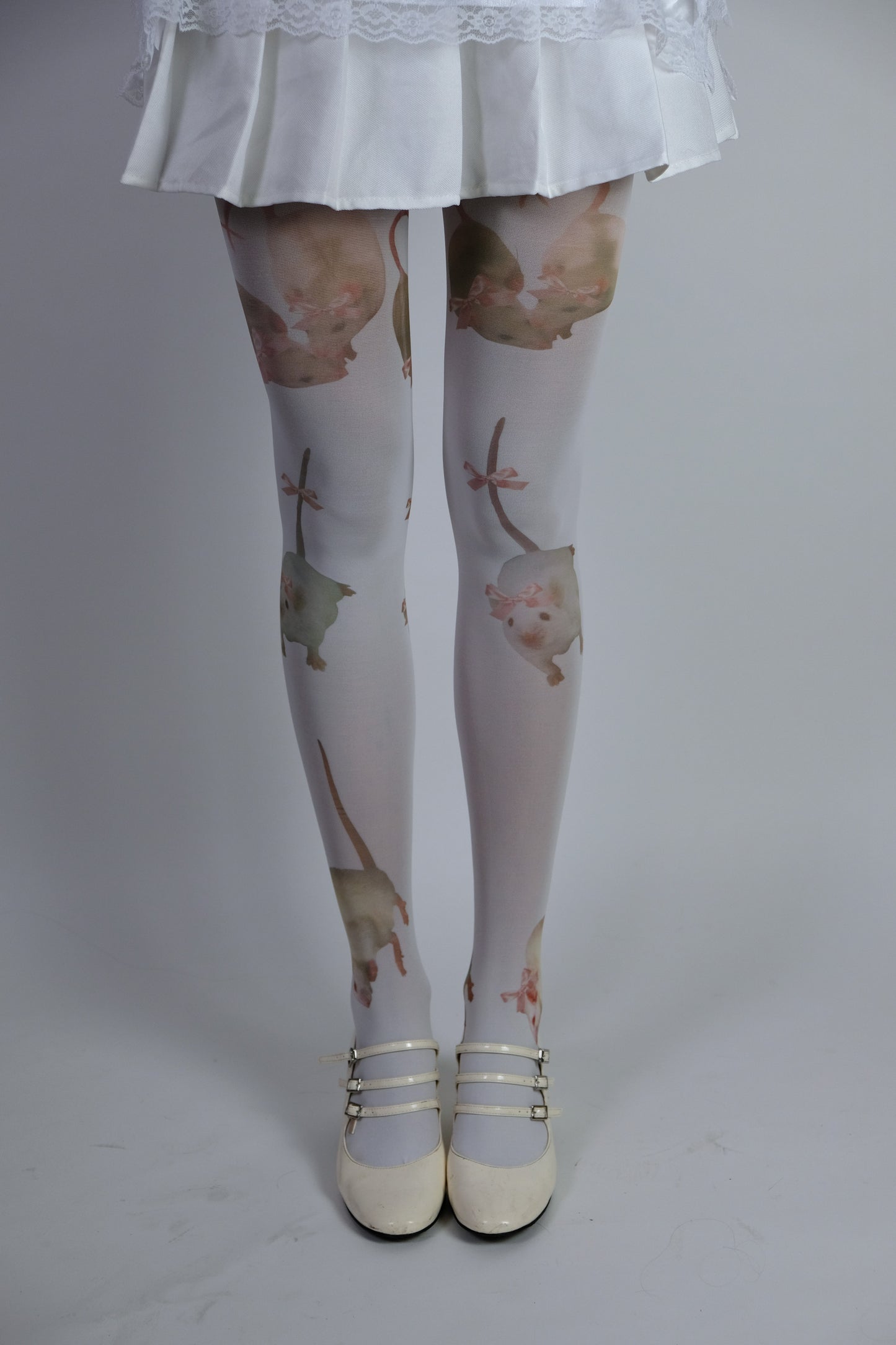 Rats with Bows tights- S-2XL
