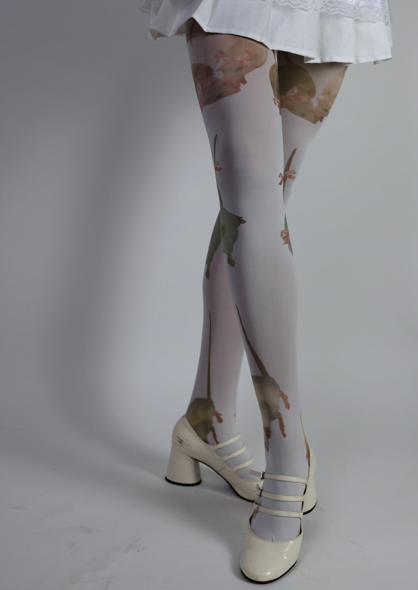 Rats with Bows tights- S-2XL