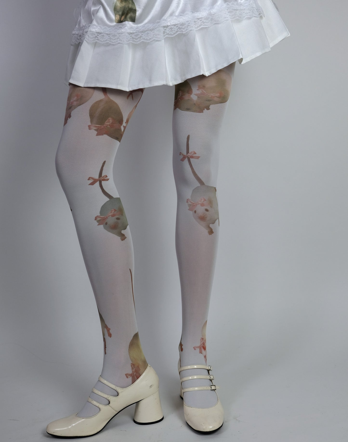 Rats with Bows tights- S-2XL