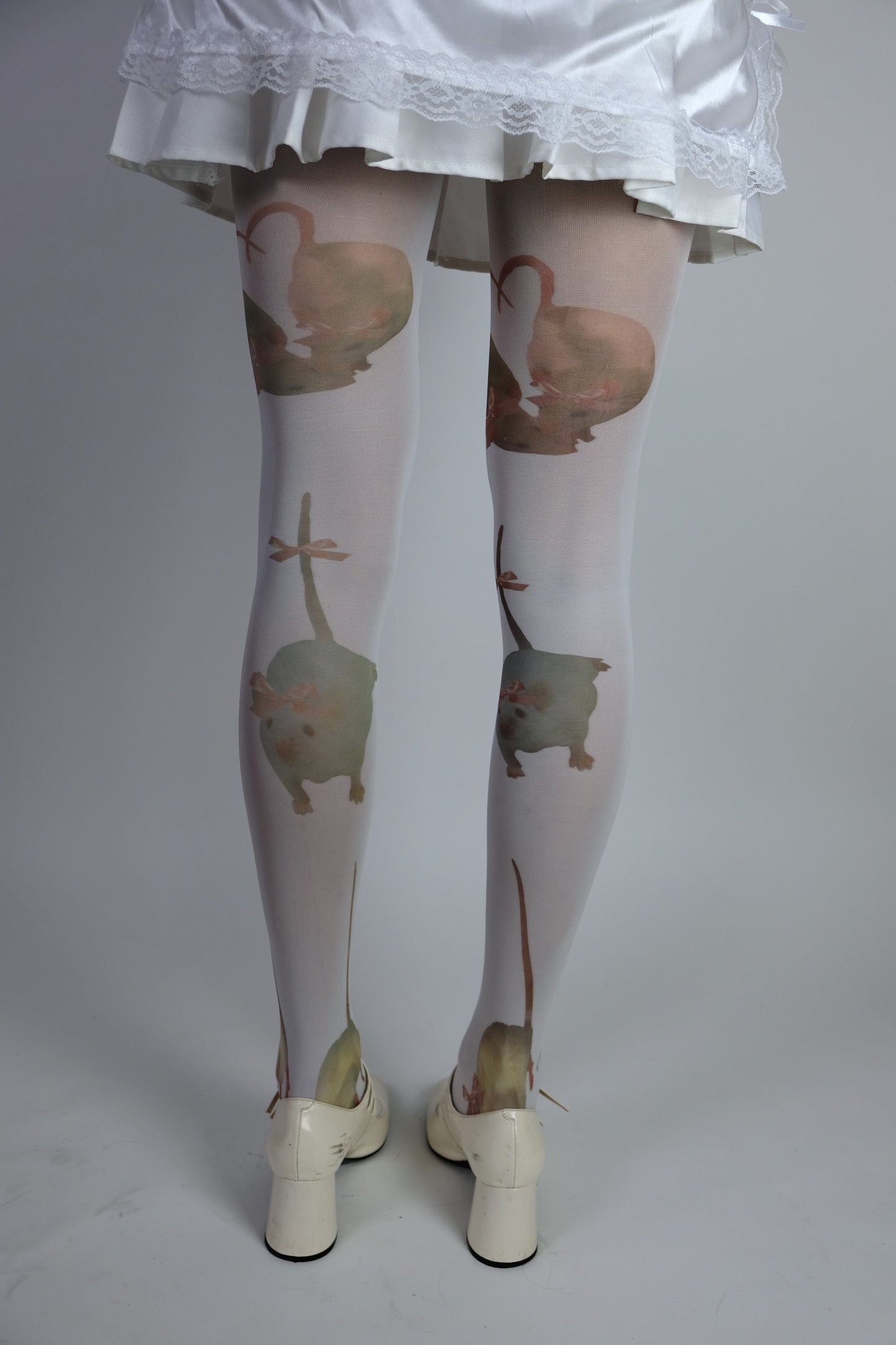 Rats with Bows tights- S-2XL