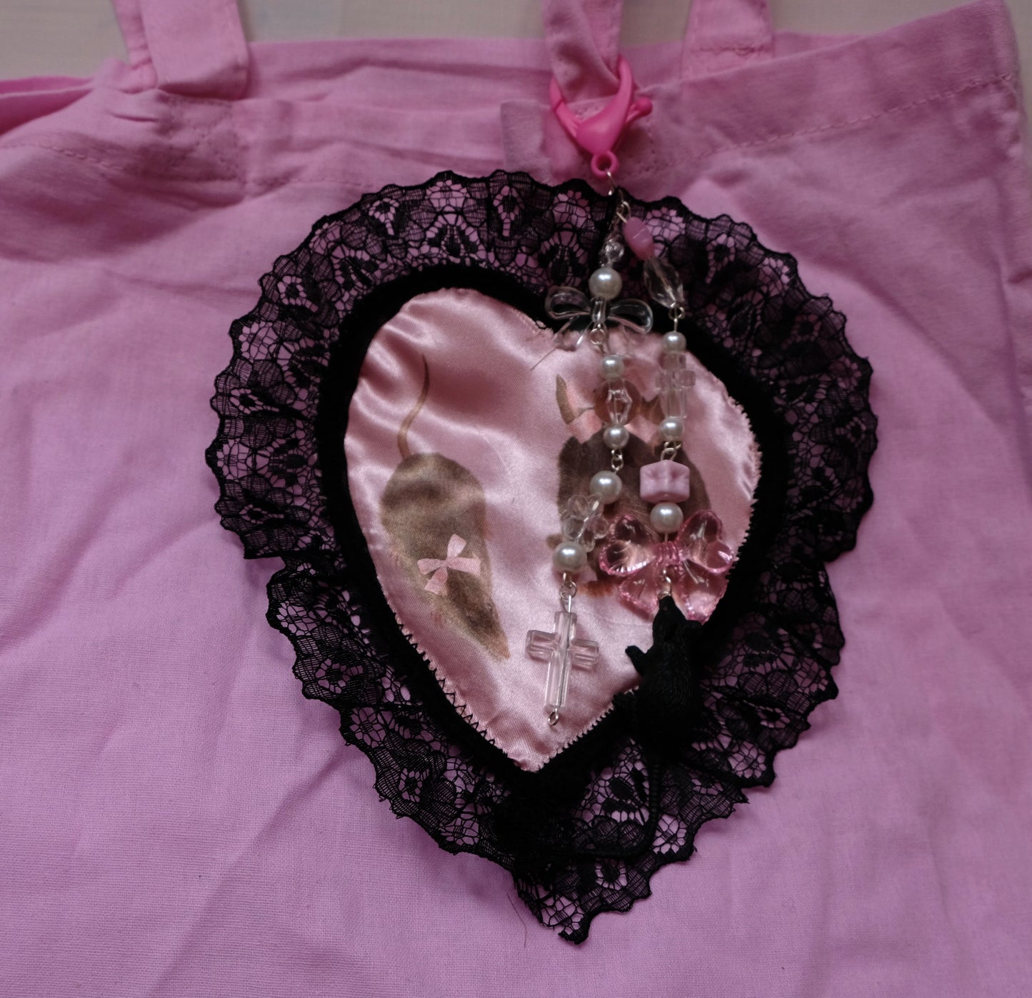 Rat Chunky Bag charms ( 3 colours)
