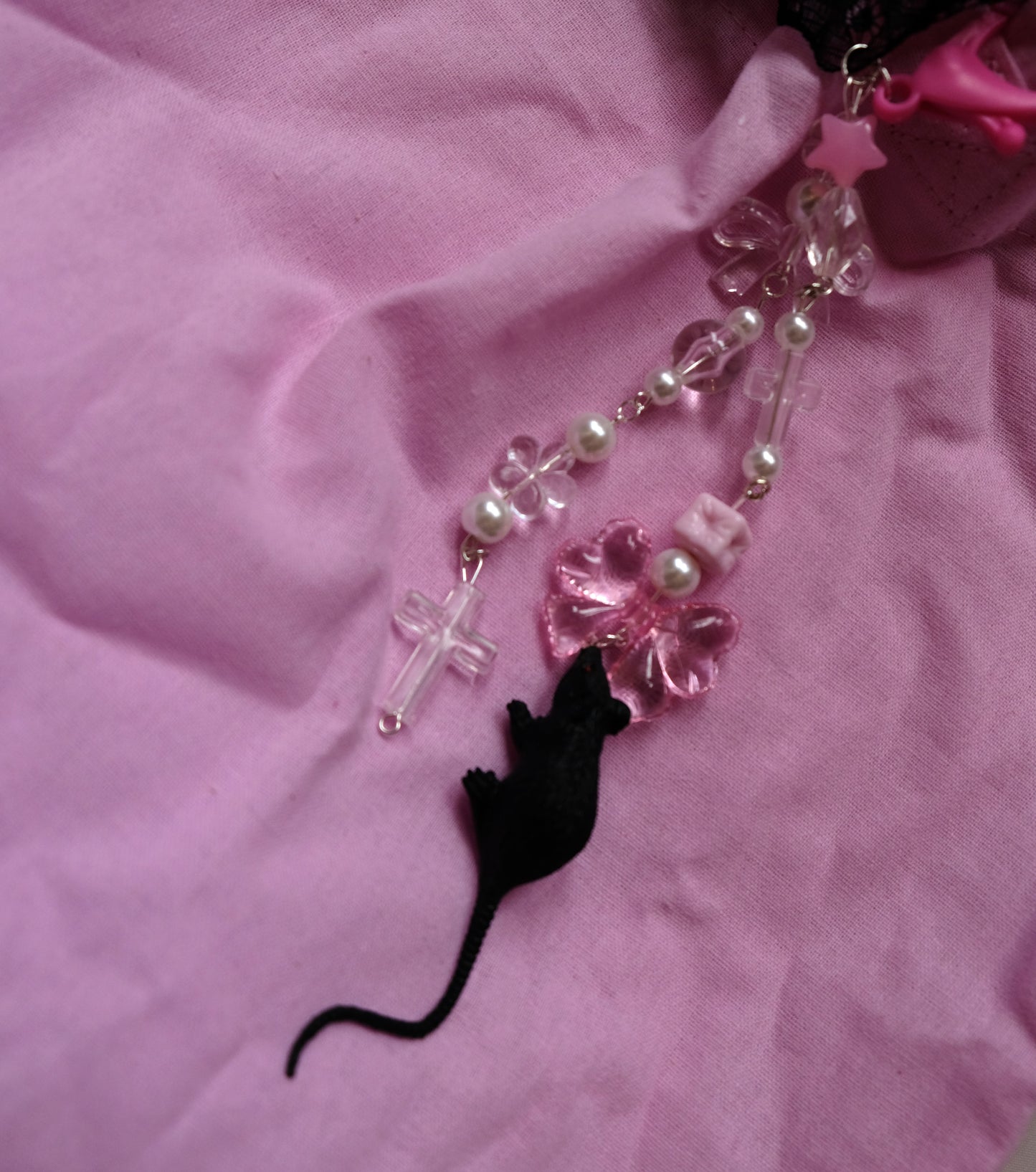 Rat Chunky Bag charms ( 3 colours)
