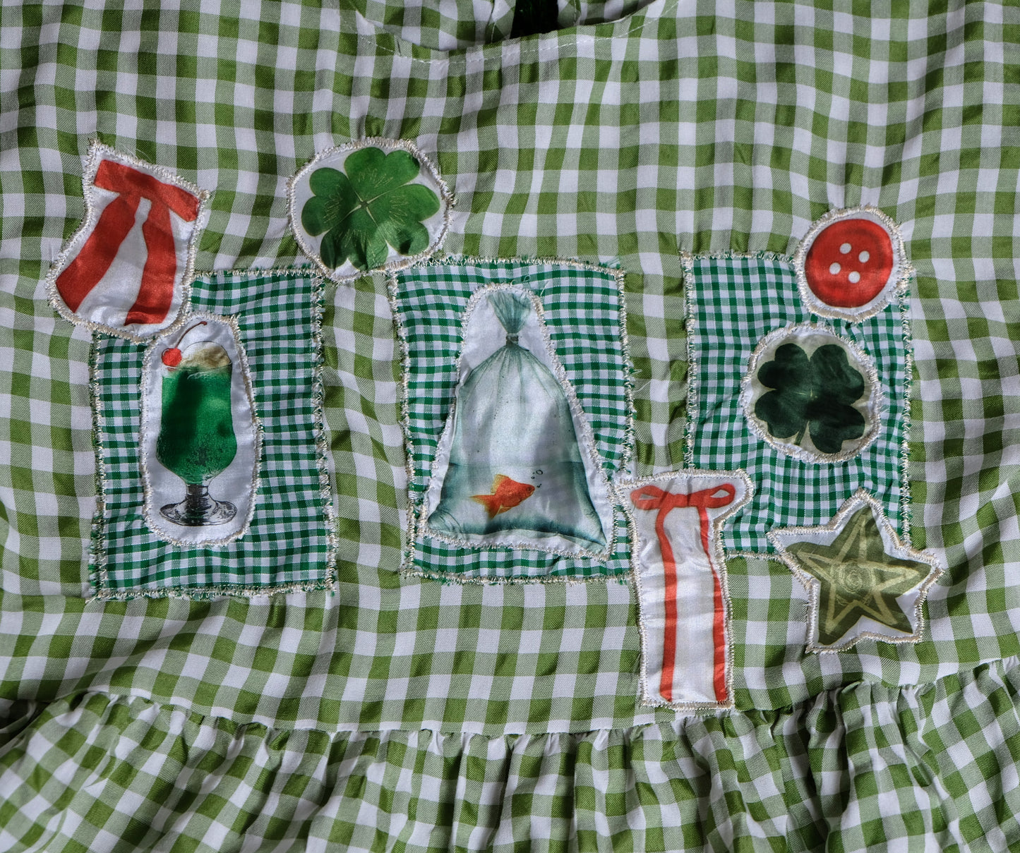Lucky Day Checker dress- 12-14