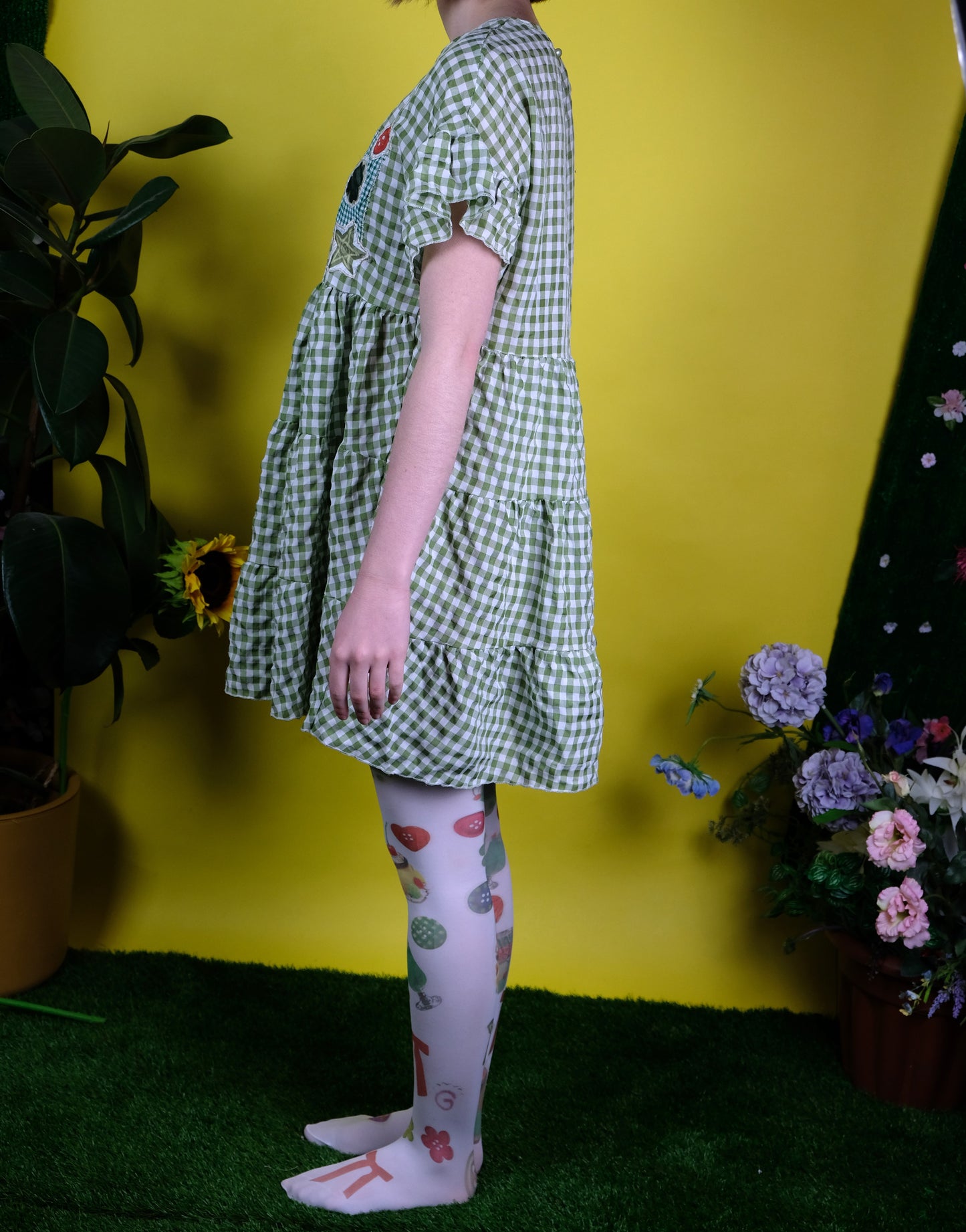 Lucky Day Checker dress- 12-14