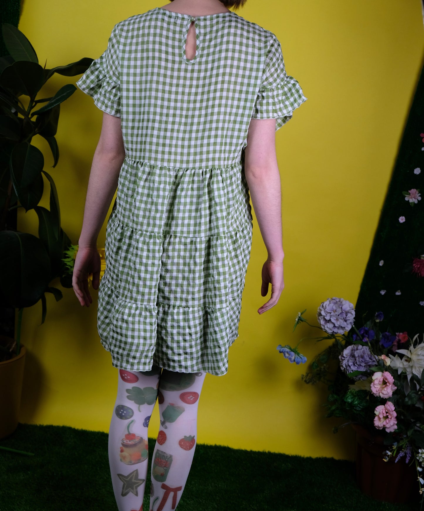 Lucky Day Checker dress- 12-14
