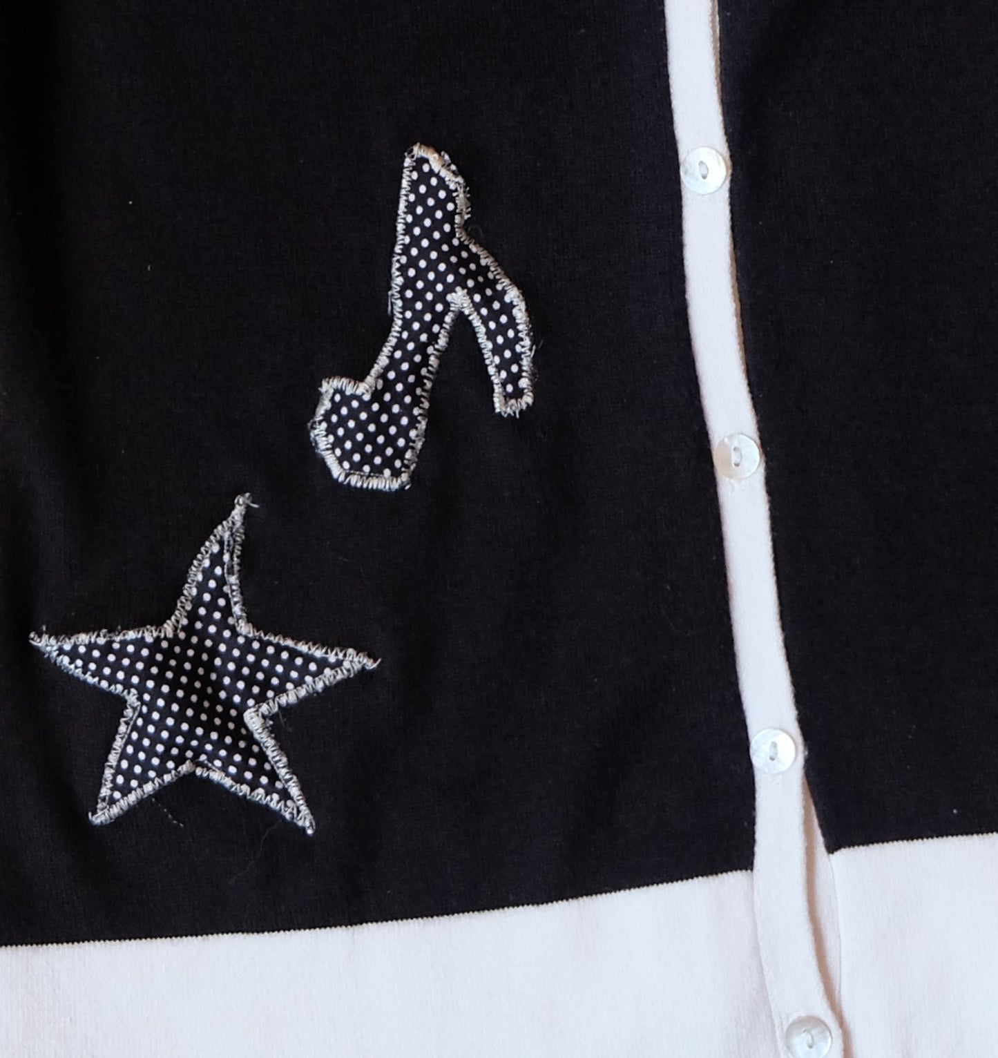 Musical Cardigan top- M 12-14