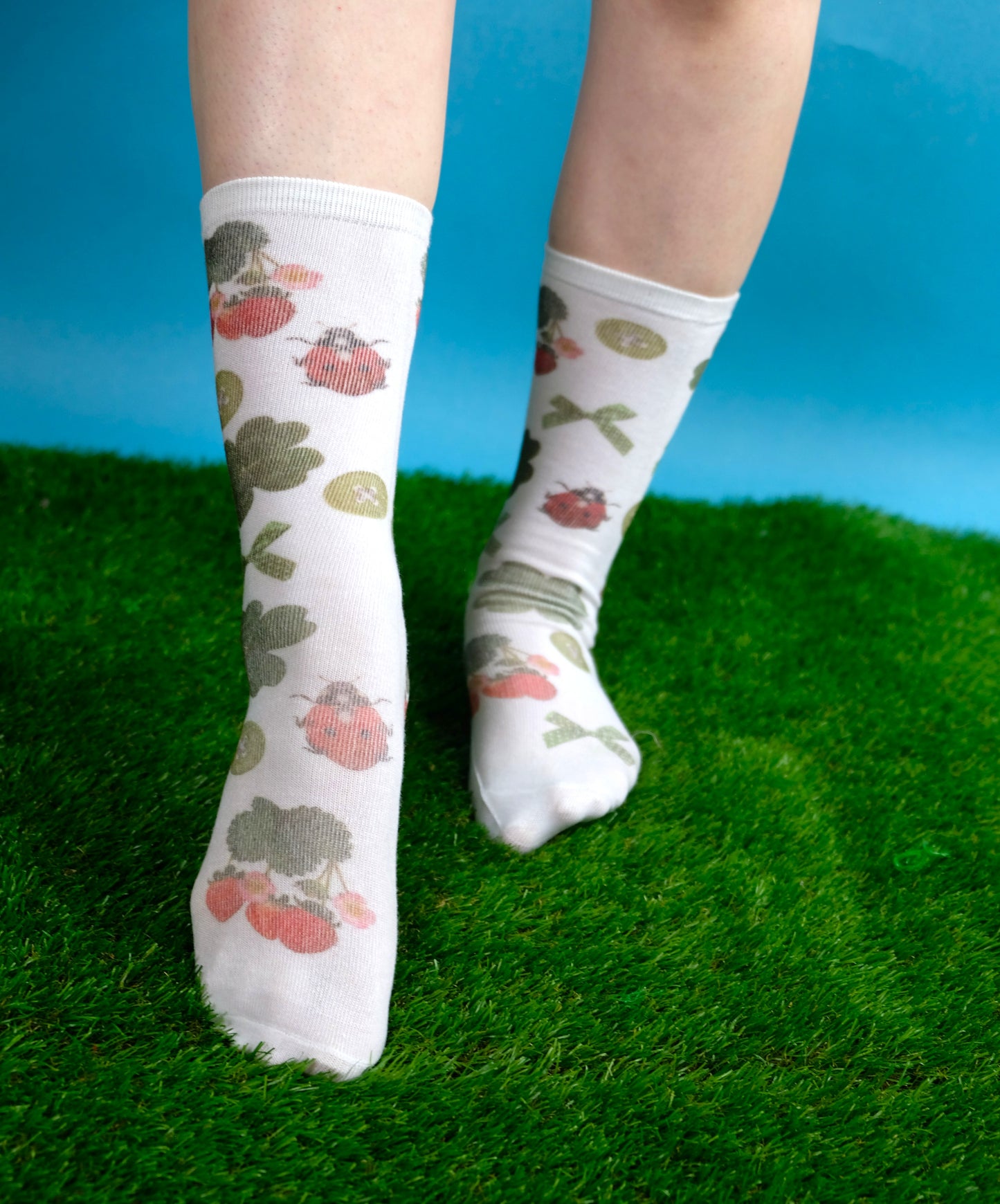 Lucky Lady Bird Socks (One size)