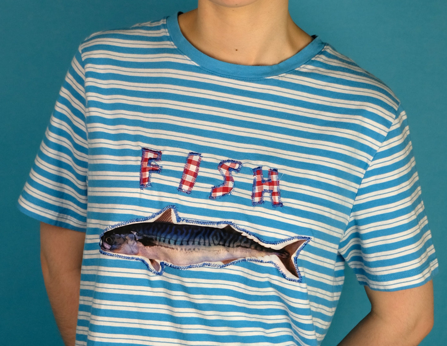 F I S H Tee- UK 14
