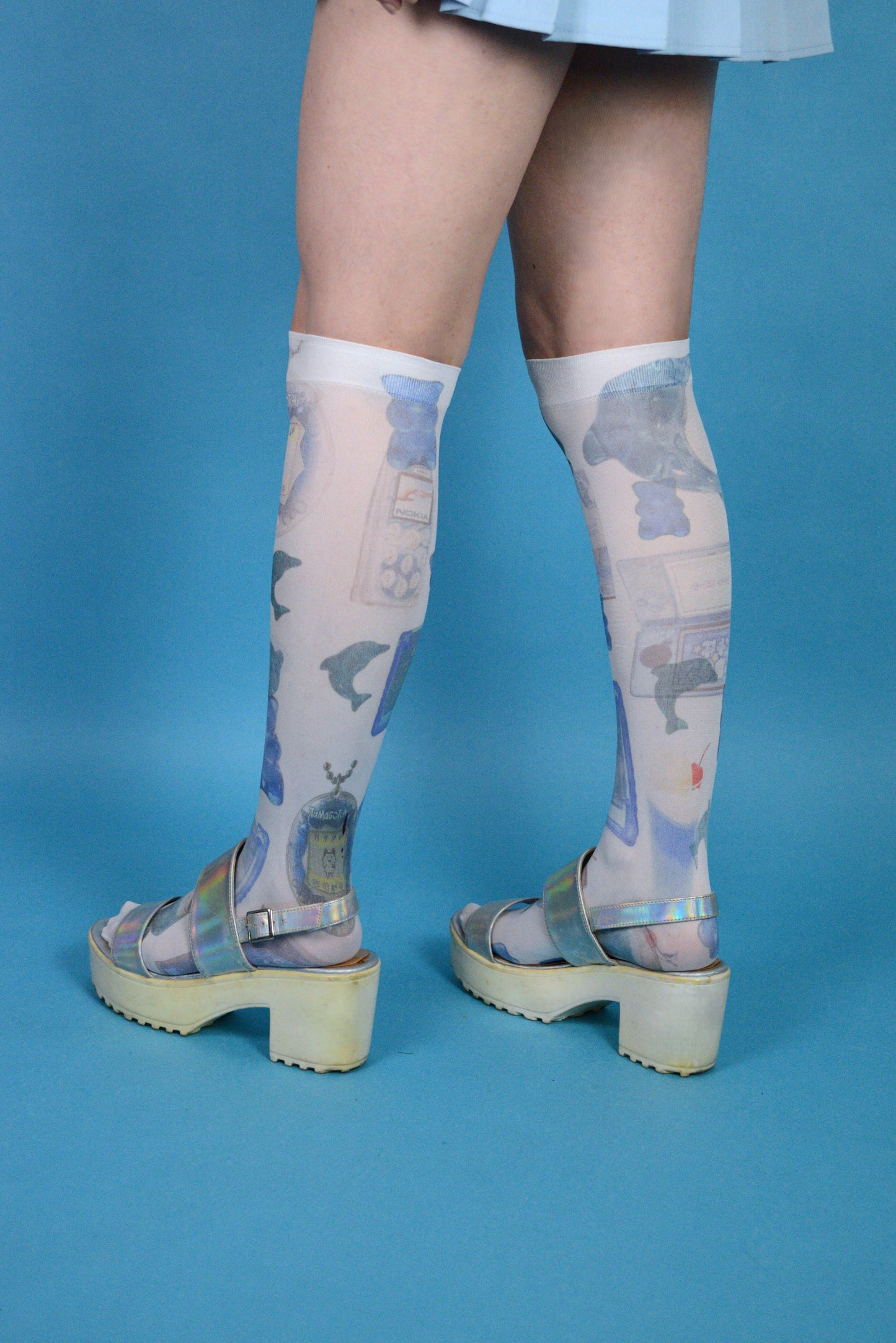 Cyber Core Knee Socks( One size )