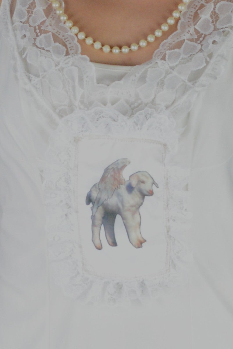 Angelic Goat Vintage slip dress (14-16)