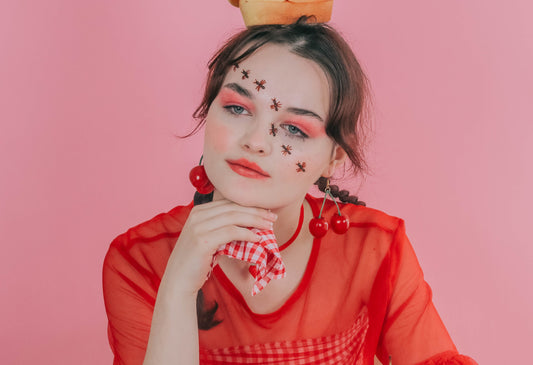 Cherry Bomb earrings