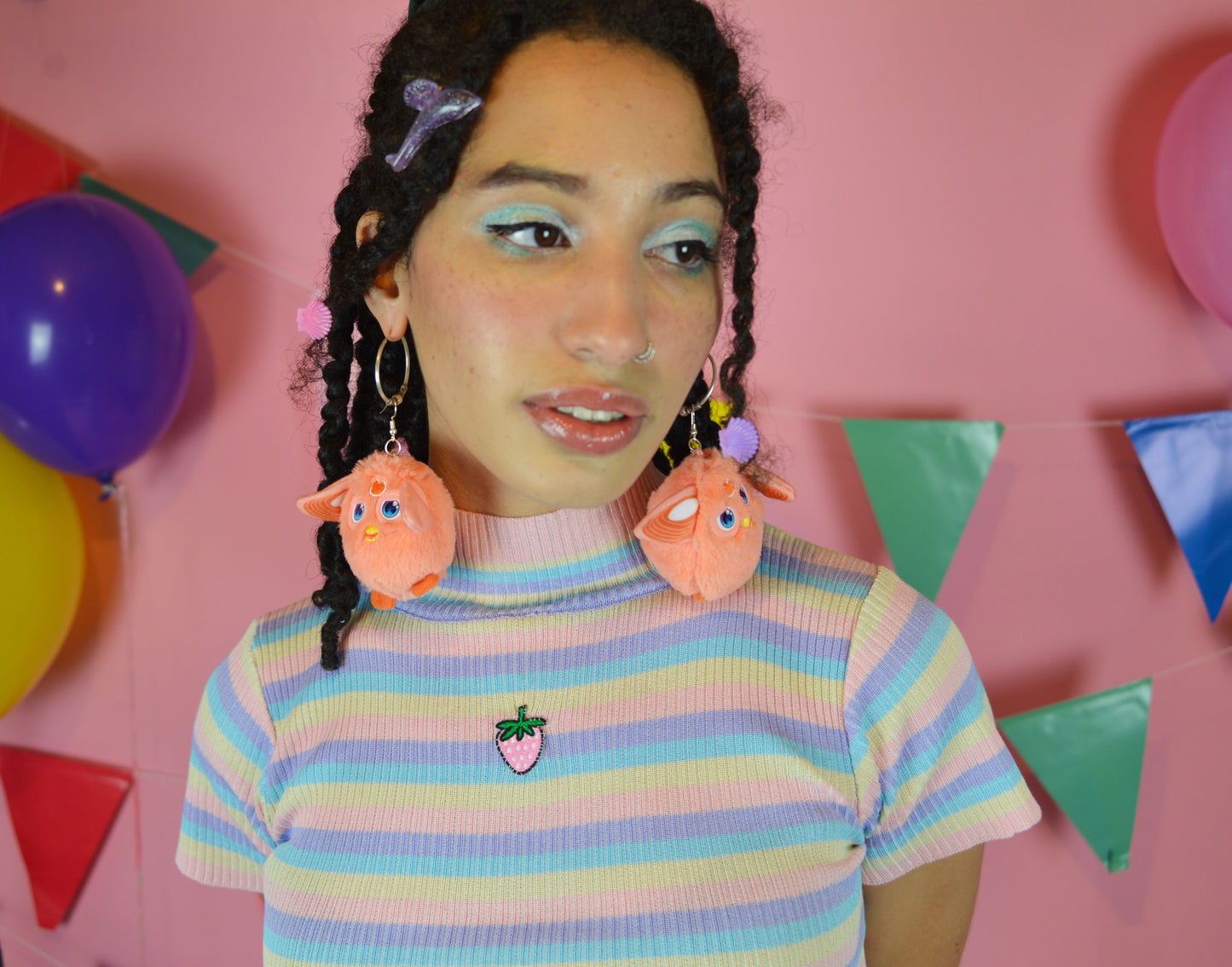 Furby Earrings