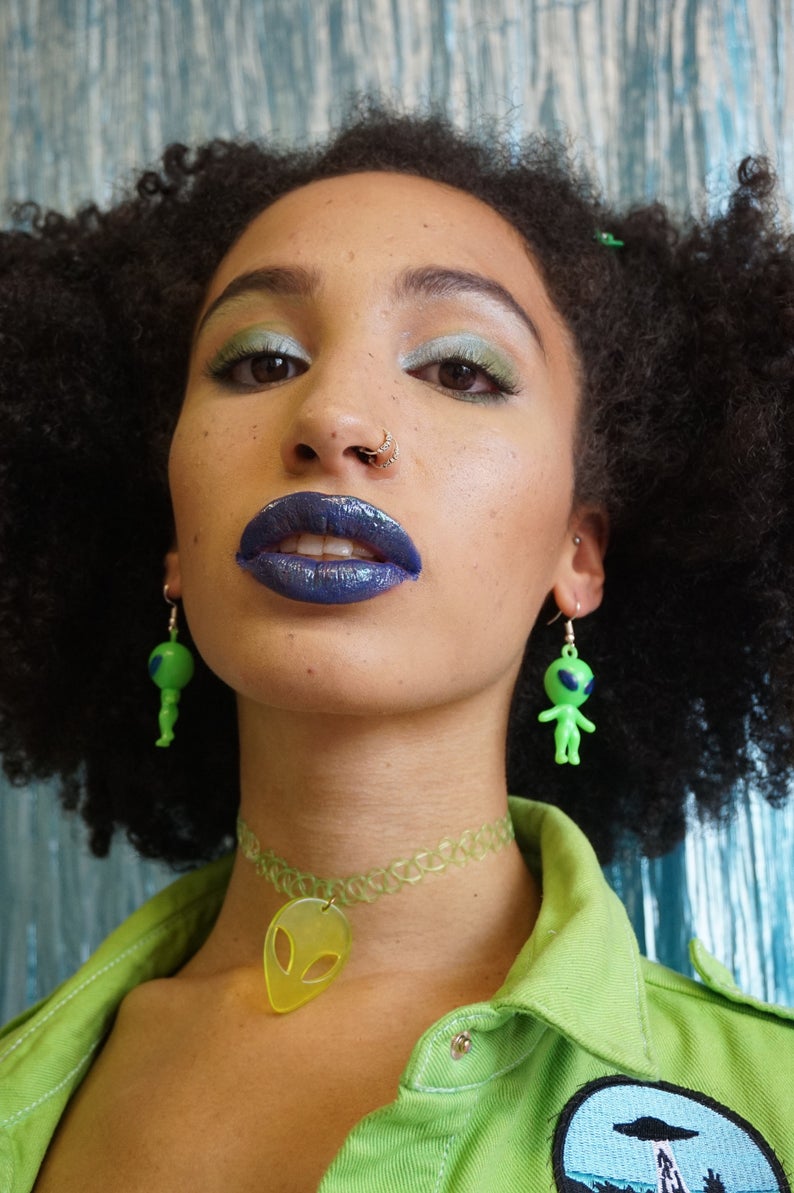 Alien Earrings