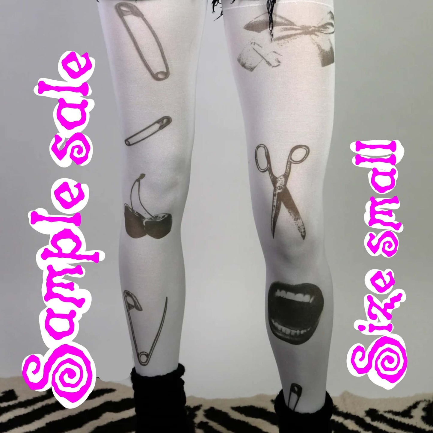 Sample Sale - Size small safety pin print