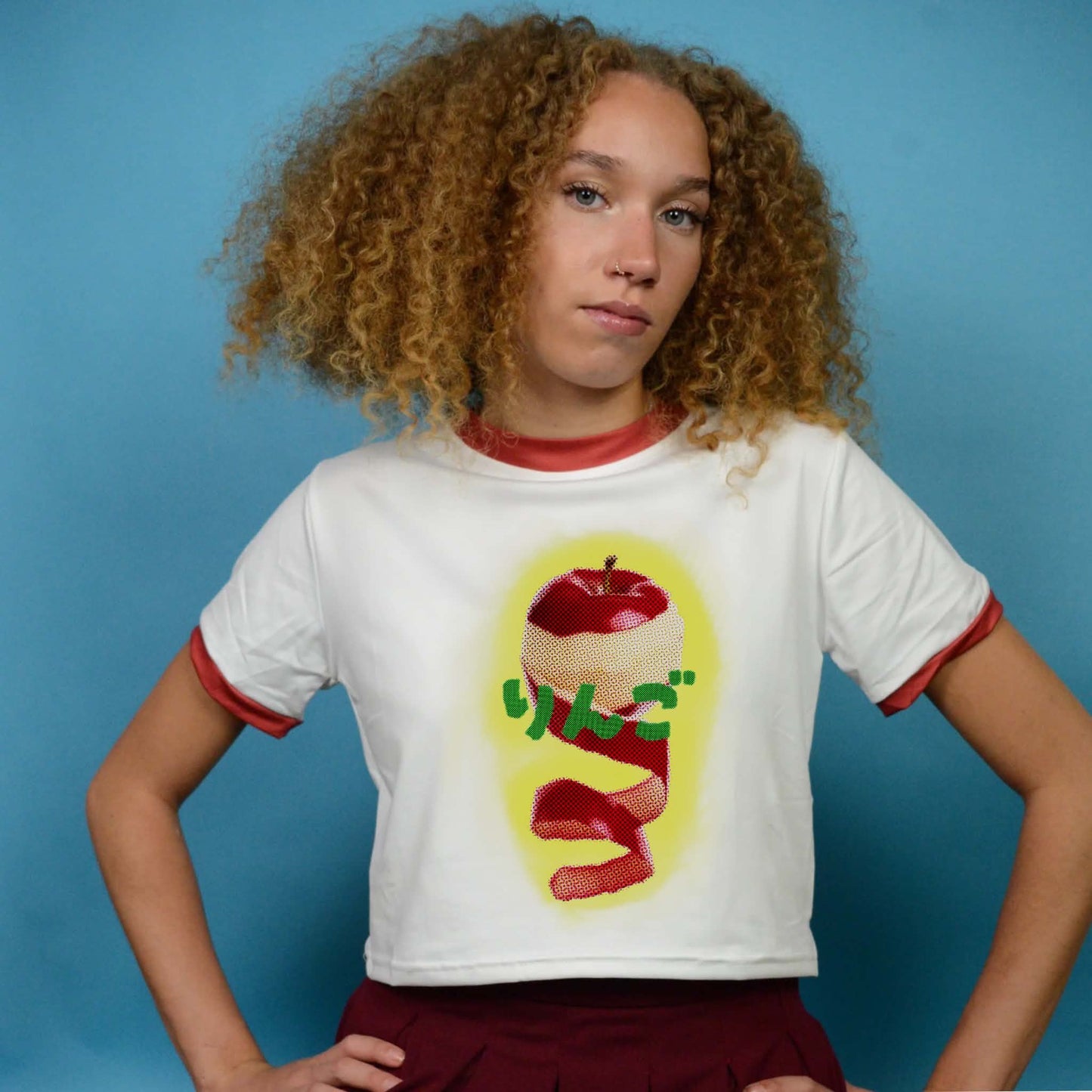 Ringo tee crop top  S,M,L