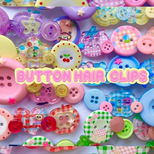 Pastel Button clips