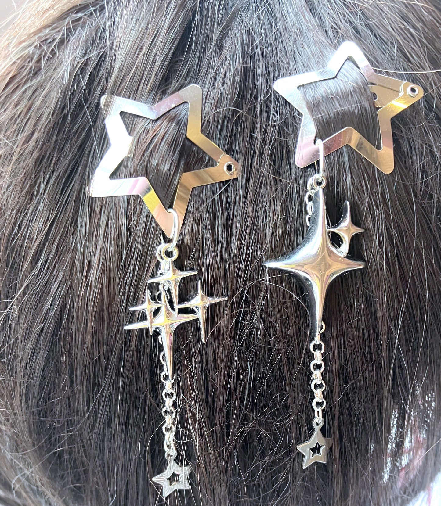 Shooting Star Hair Clips