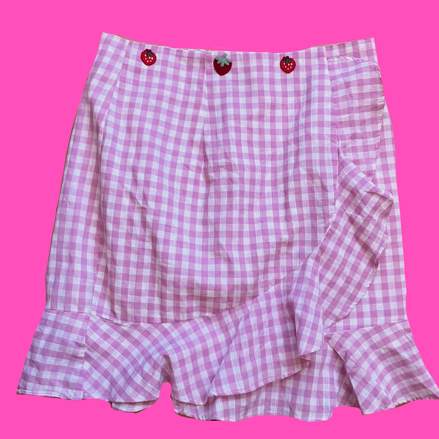 Reworked Strawberry skirt- 8