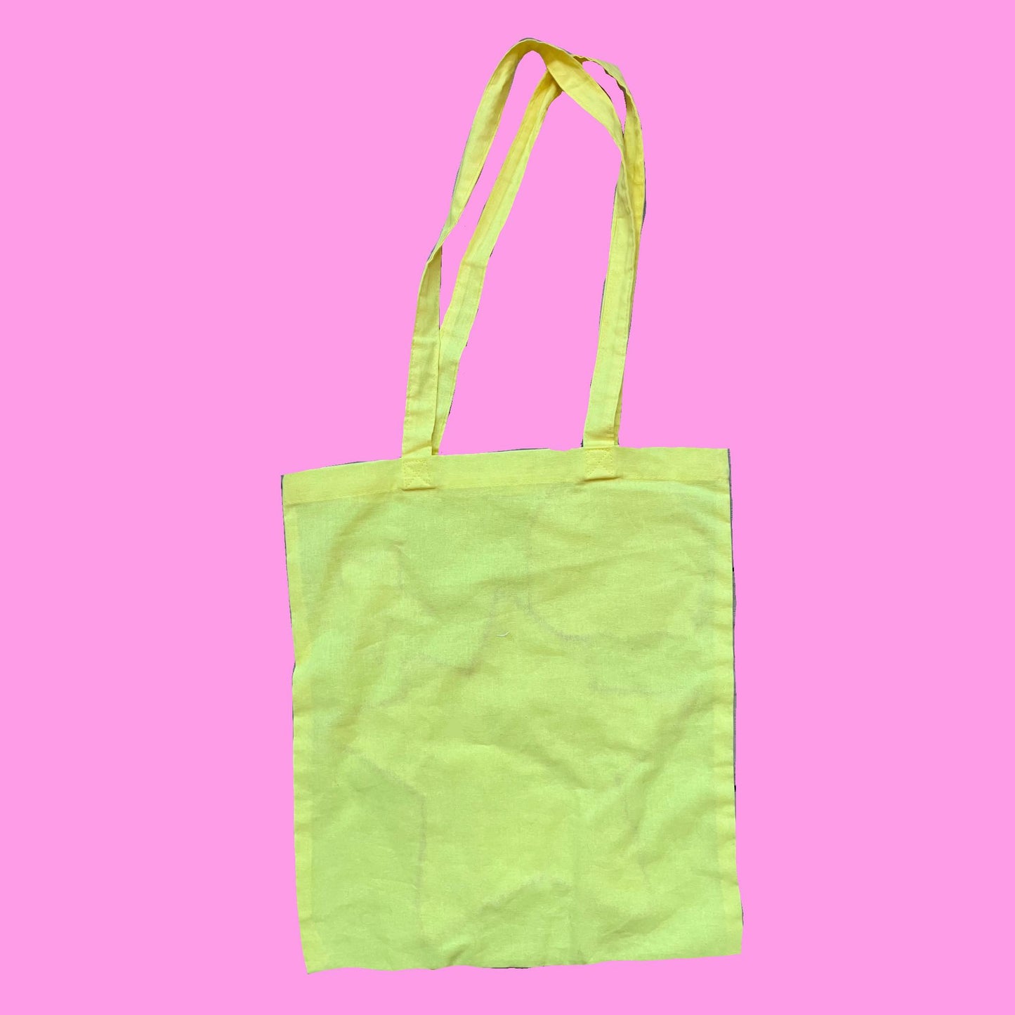 Spiral Star Tote Bag - Yellow