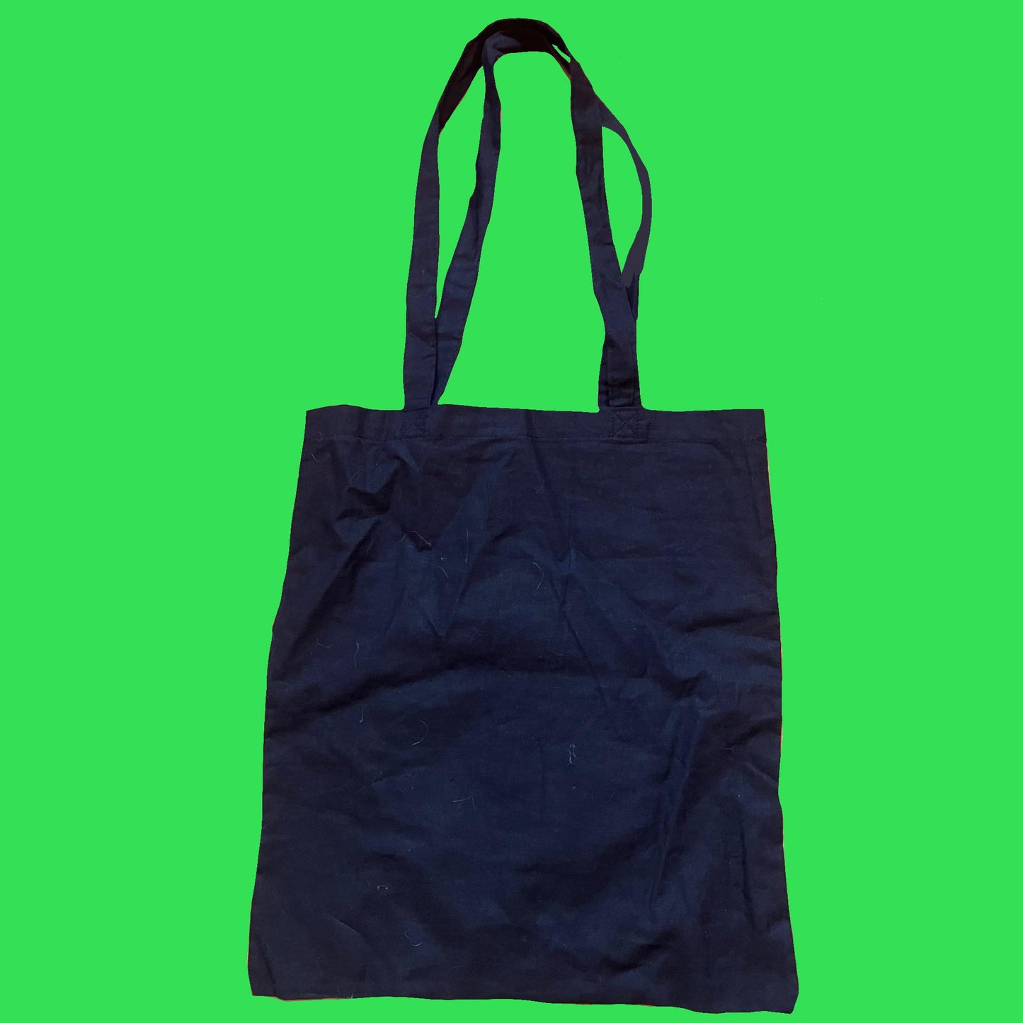 Spiral Star Tote Bag- Neon Green