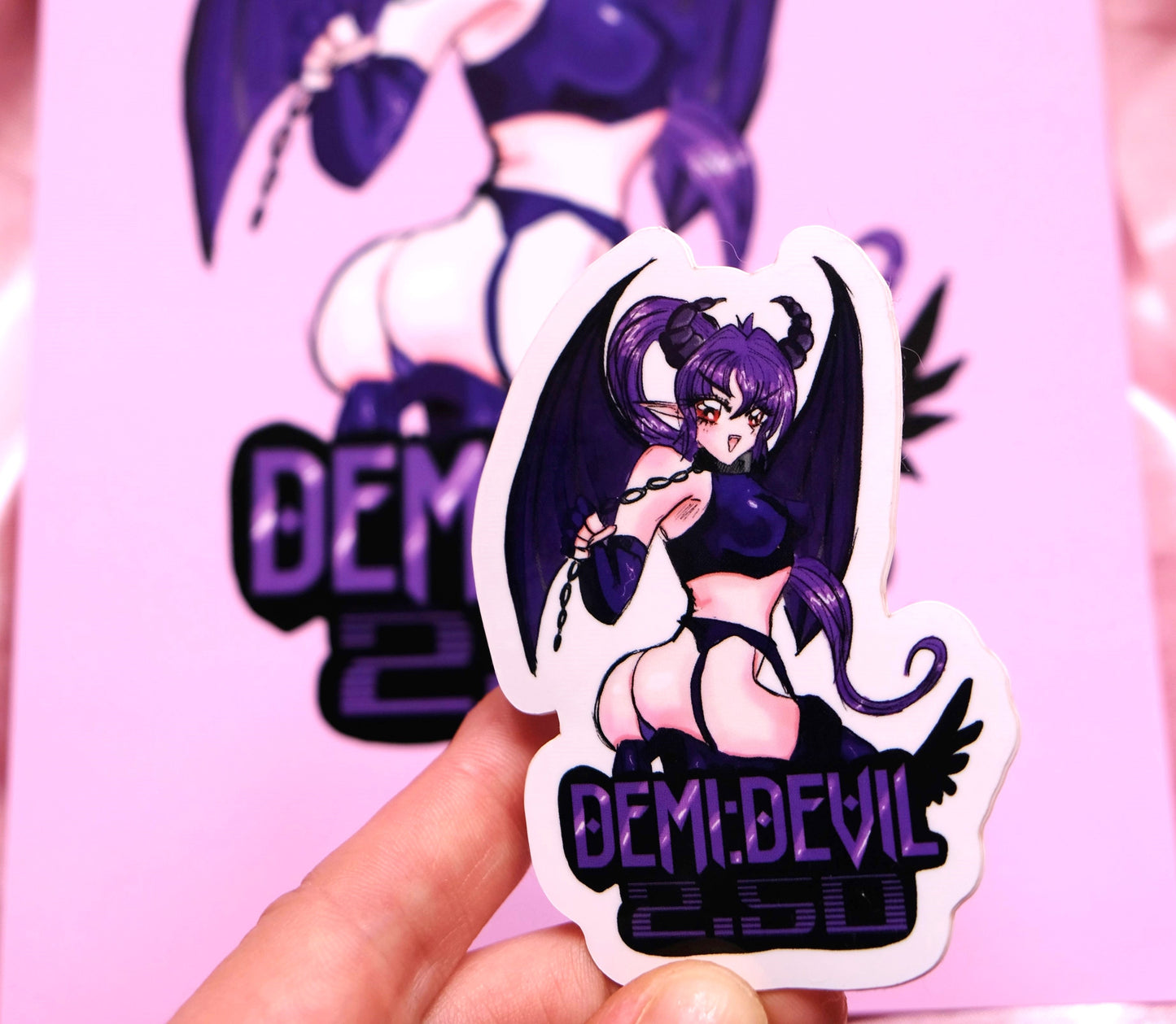 ꒰ა ☆ ໒꒱ Demi Devil sticker꒰ა ☆ ໒꒱