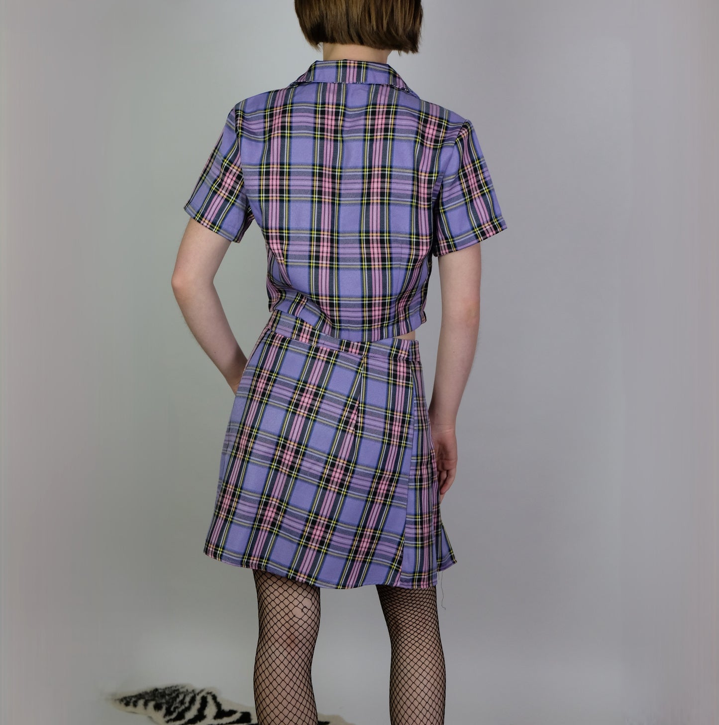 Reworked Tartan two peice S-