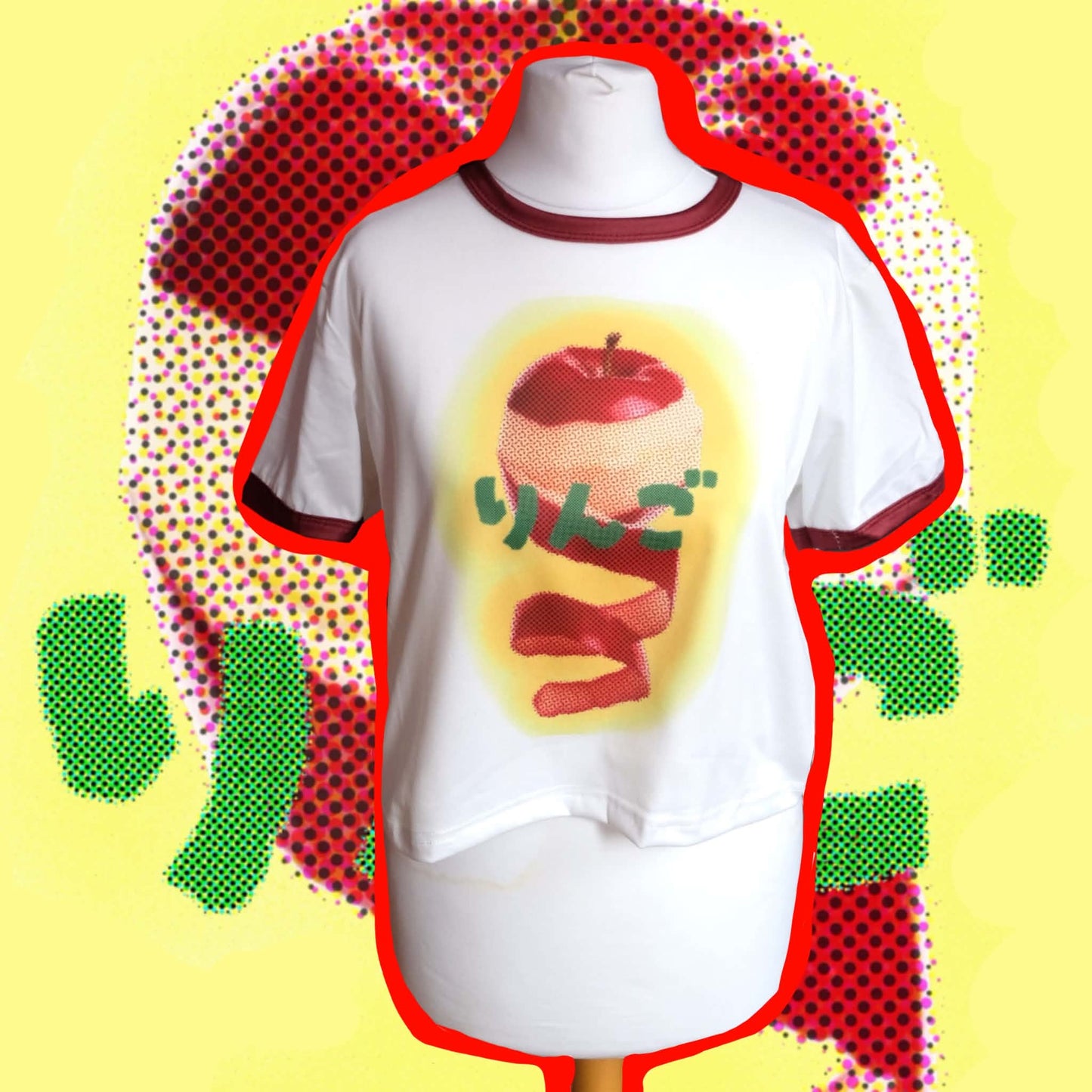 Ringo tee crop top  S,M,L