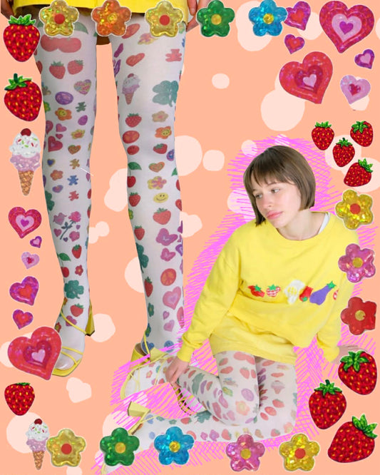 Sticker Tights (S-5XL)