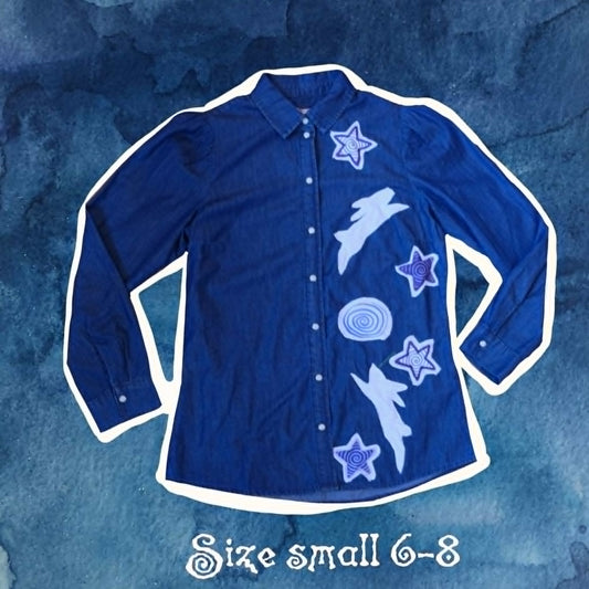 Reworked Bunny Shirt Small 6-8