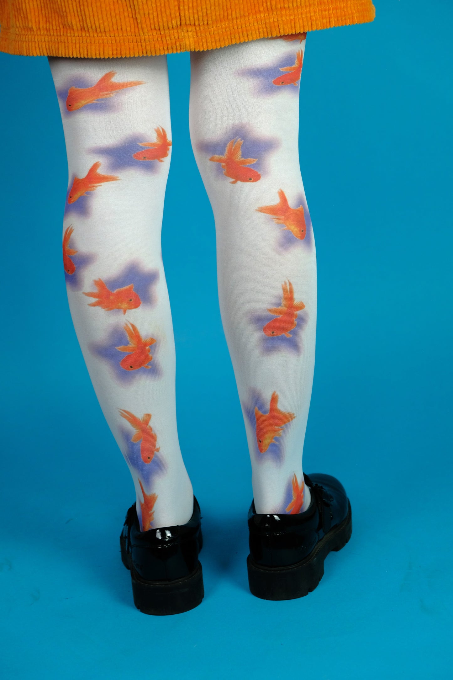 Gold fish tights (S-5XL)