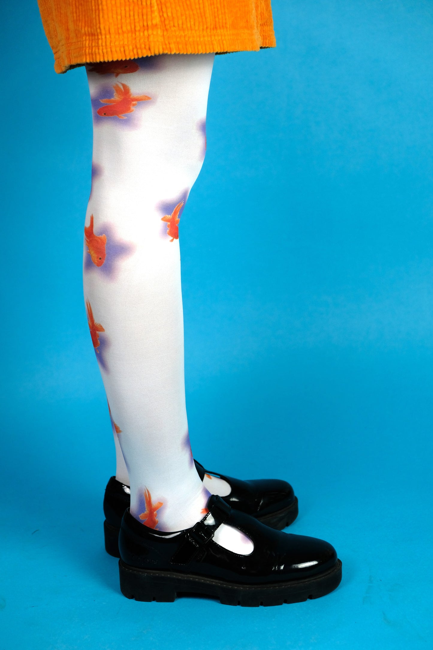 Gold fish tights (S-5XL)