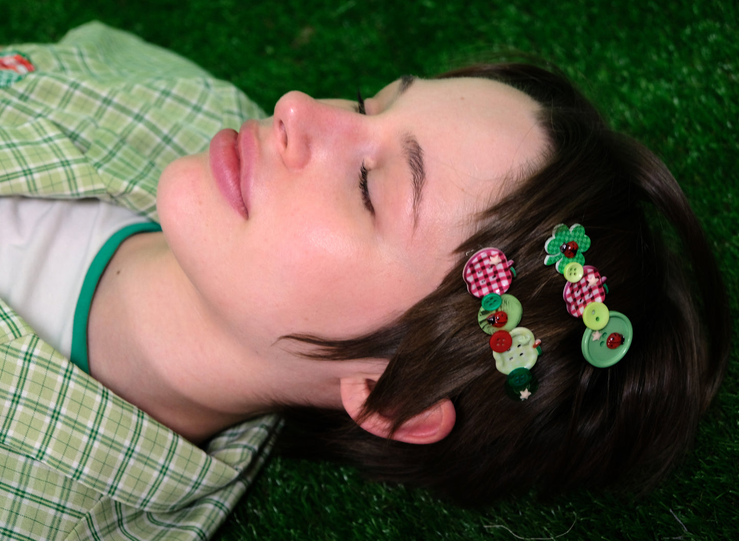 Lucky Bug clips ( 8 designs)
