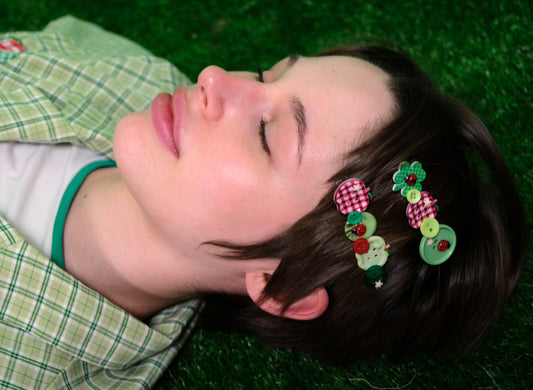 Lucky Bug clips ( 8 designs)