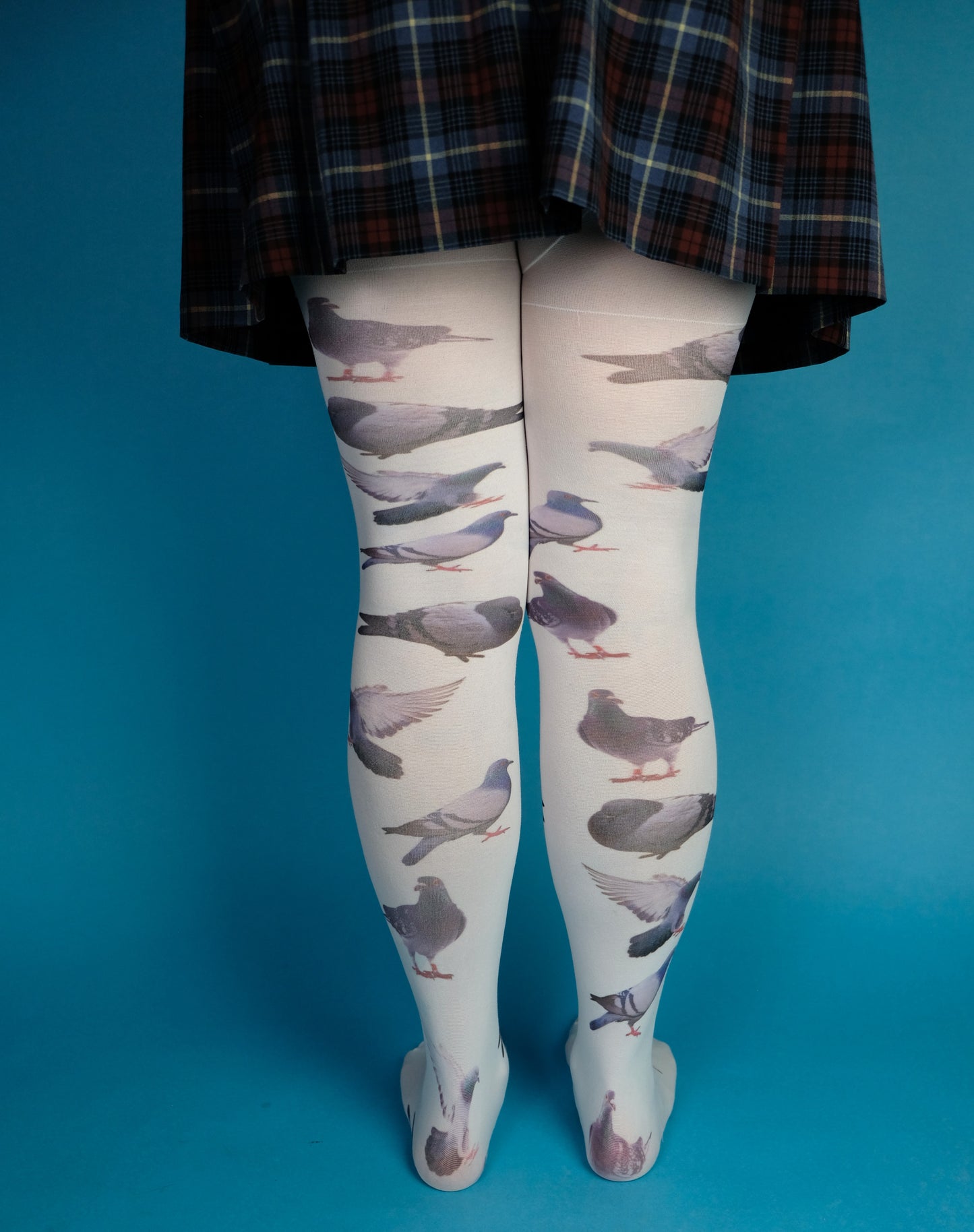 Pigeon Print tights (S-5XL)