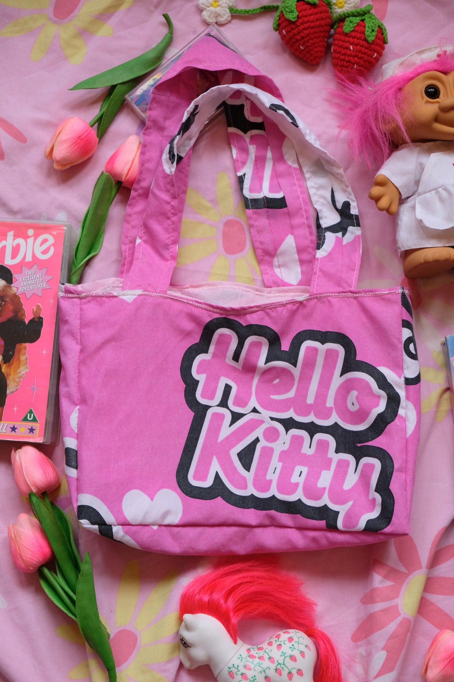 Recycled Hello Kitty Bag