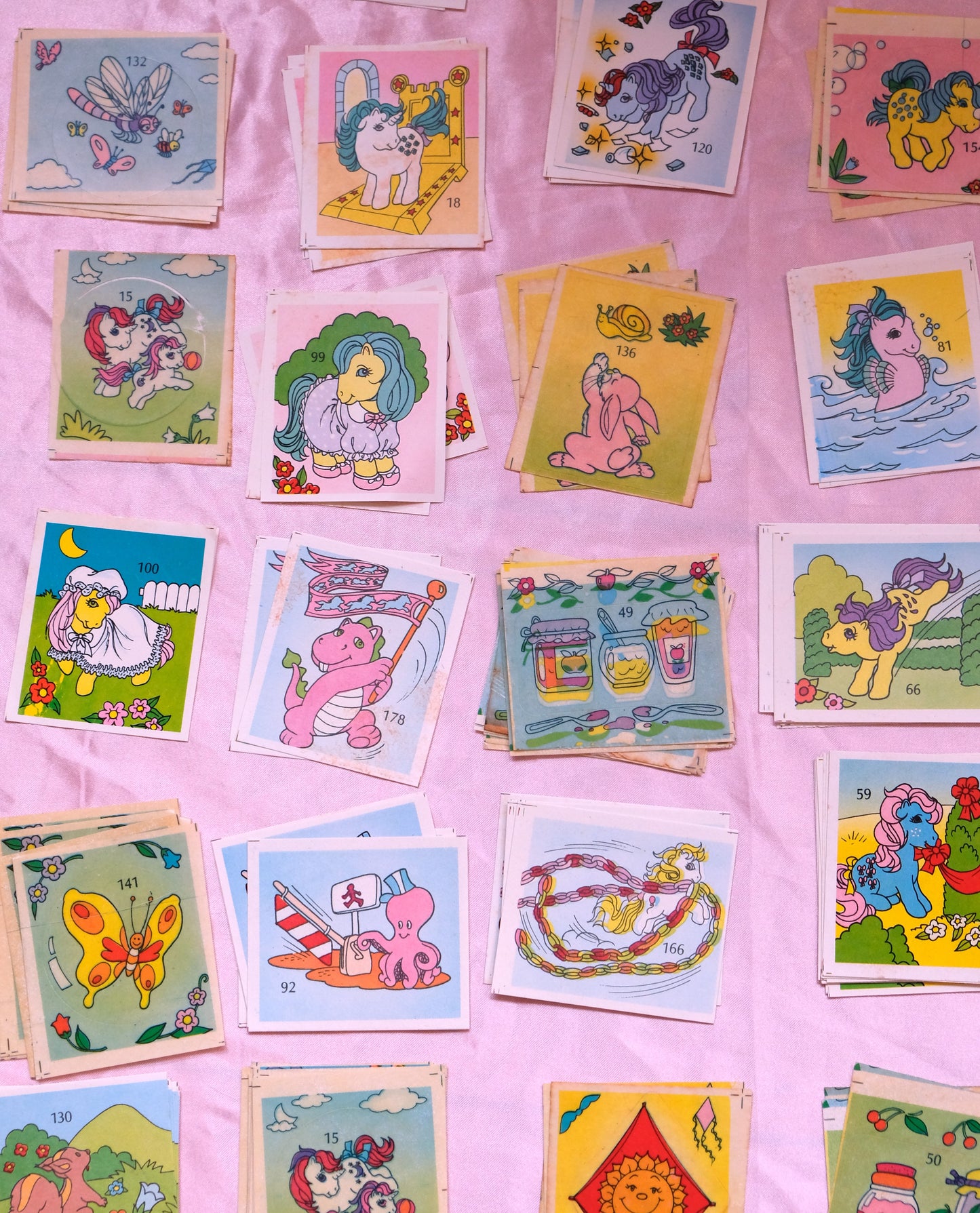 1986 My little Pony Stickers