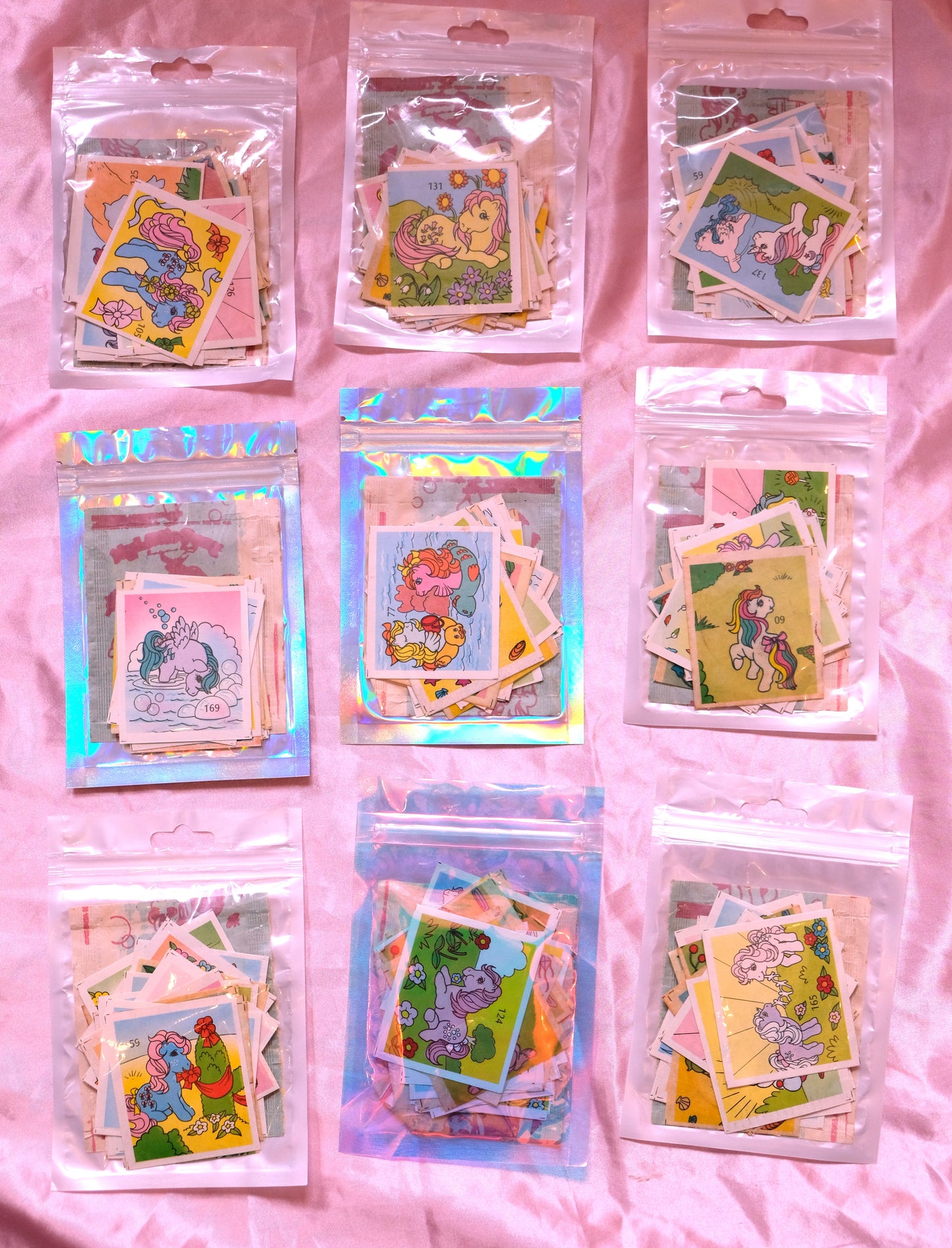 1986 My little Pony Stickers