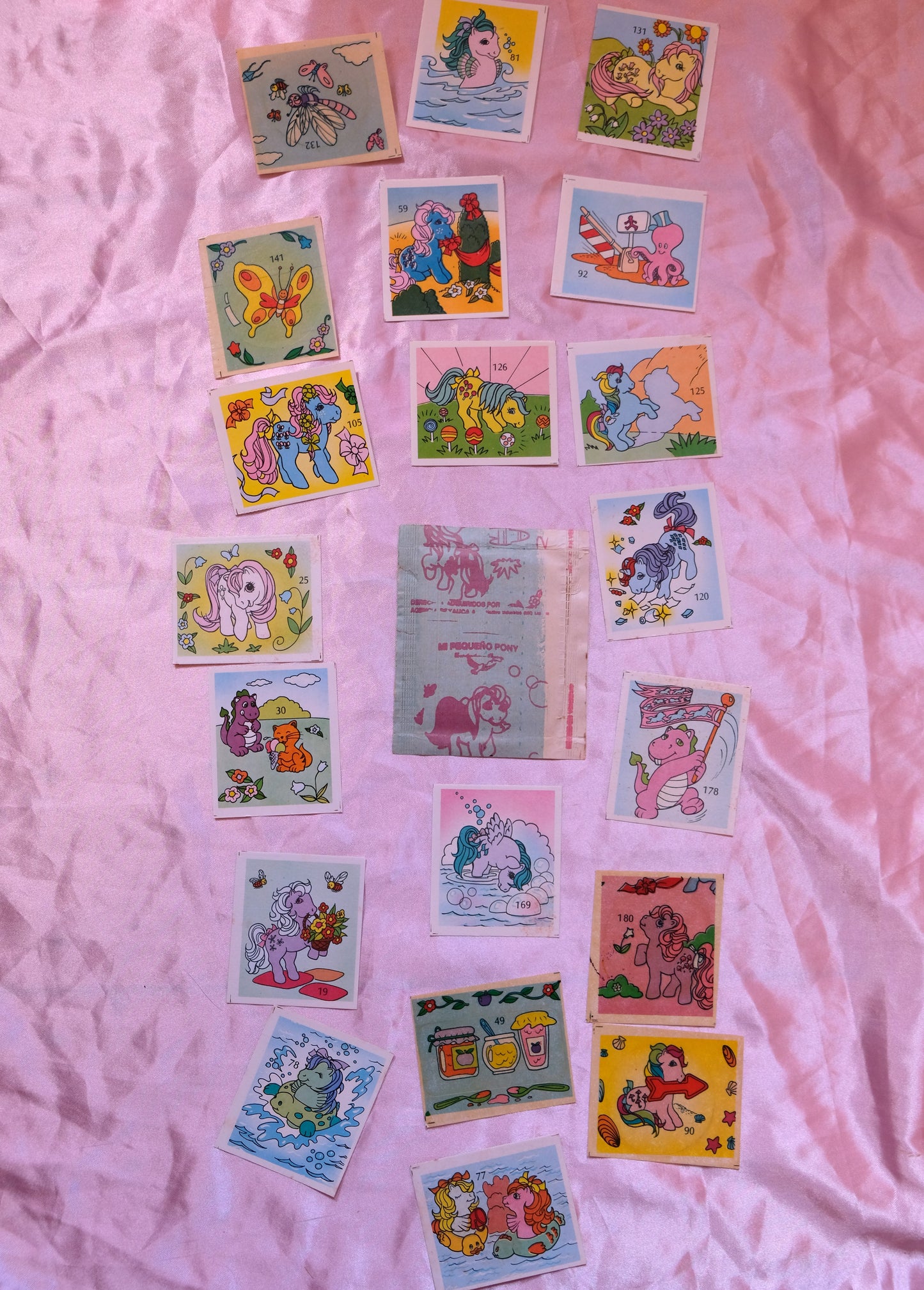 1986 My little Pony Stickers