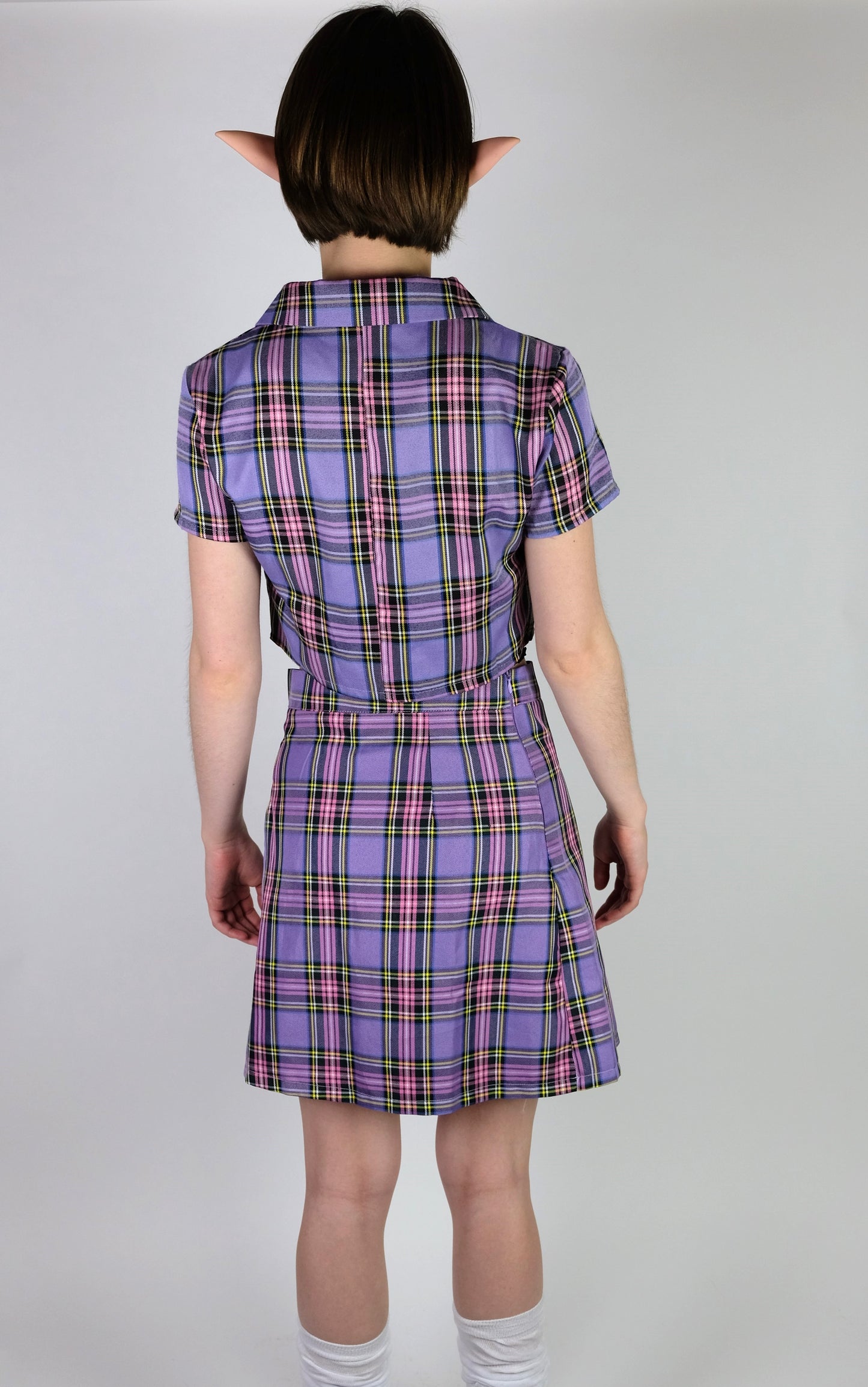 Reworked Tartan 2 Piece -S