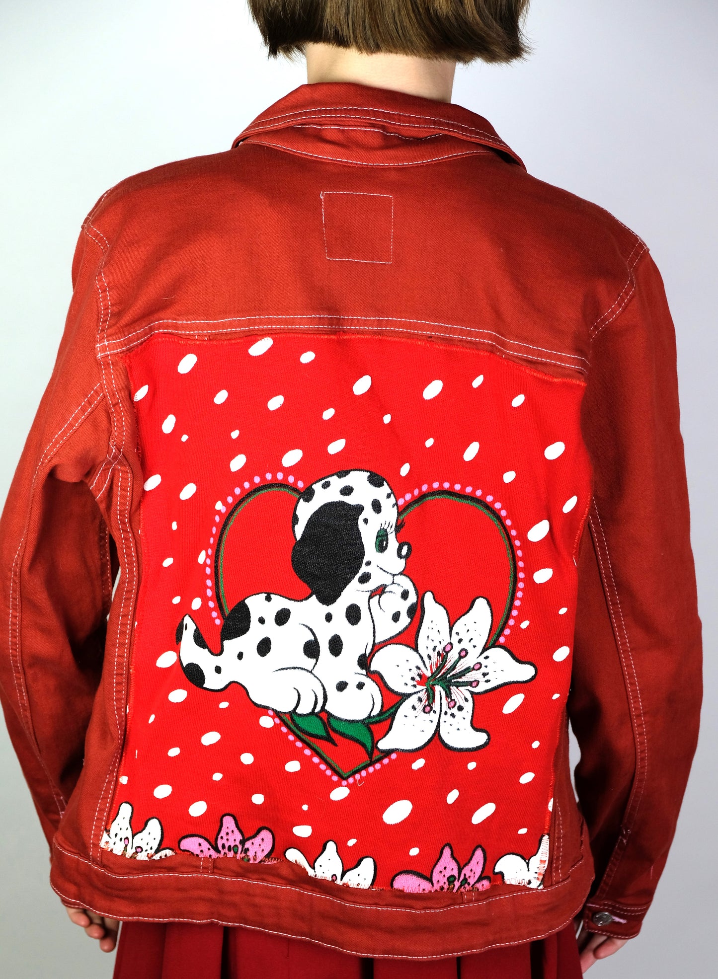 Kitsch Puppy Jacket XL 16 ( Cropped jacket)