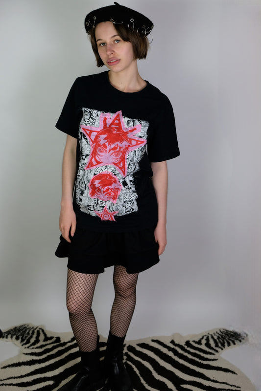 UNISEX Reworked manga Tee-( Multiple sizes )