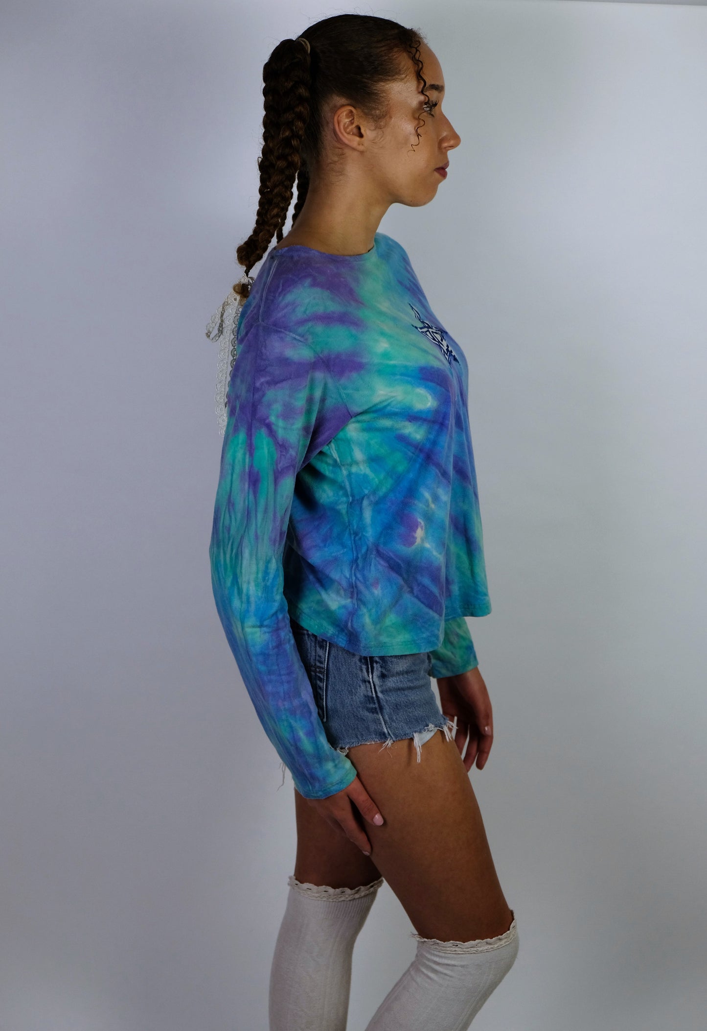 Reworked tie dye star top- 14