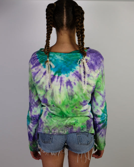 Reworked tie dye star top -14